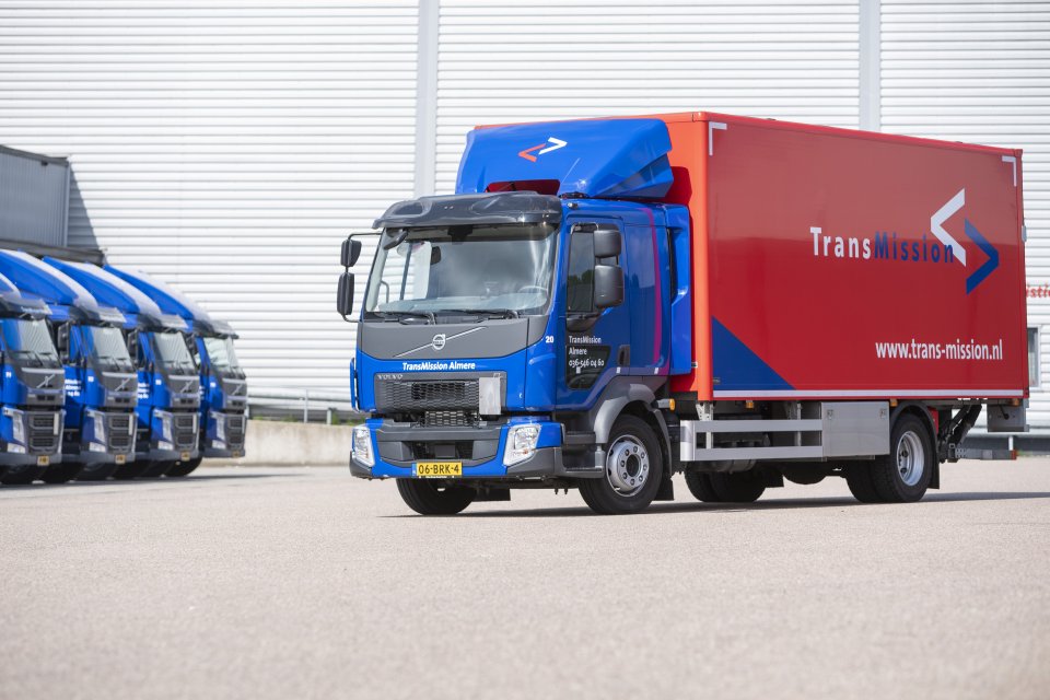 Distributienetwerk met transport en overslag